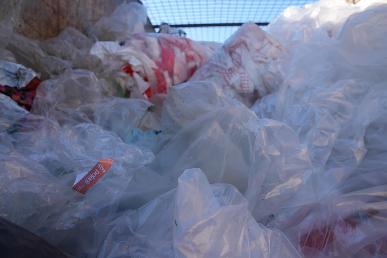 Plast container, genanvendelse, genbrugsstation